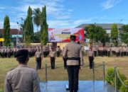 Kapolres Bima Kota Pimpin Upacara Korp Raport, 65 Personel Naik Pangkat