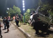 Respon Cepat Laporan Masyarakat, Piket Fungsi Polsek Rasanae Barat Evakuasi Laka Lantas Tunggal di Jalan Lintas Bima-Sumbawa