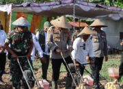 Kapolres Bima Kota Ikuti Kegiatan Penanaman Jagung Serentak Kuartal III Tahun 2025, Dukung Ketahanan Pangan Nasional
