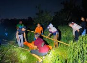 Polisi Temukan Jenazah Lansia di Sawah Kediri, Keluarga Tolak Autopsi