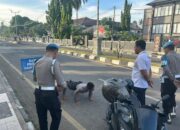 Opsgaktiblin Personel Polres Bima Kota, Sipropam Tegakkan Disiplin Internal Dalam Rangka Ops Patuh Rinjani 2025