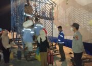 Polsek Kawasan Pelabuhan Laut Bima Laksanakan Pengamanan Embarkasi dan Debarkasi Kapal KM. LEUSER di Pelabuhan Bima