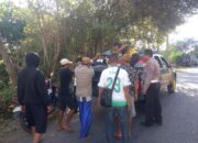 Respon Cepat Personel Polsek Sape, Evakuasi Korban Laka Lantas di Jalan Lintas Sape-Bima