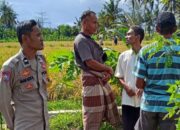 Bhabinkamtibmas Desa Rumak Perkuat Sinergi Petani Dukung Ketahanan Pangan