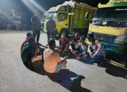 Personel Polsek Kawasan Pelabuhan Laut Bima Laksanakan Patroli Rutin, Sasar Buruh dan ABK di Area Pelabuhan