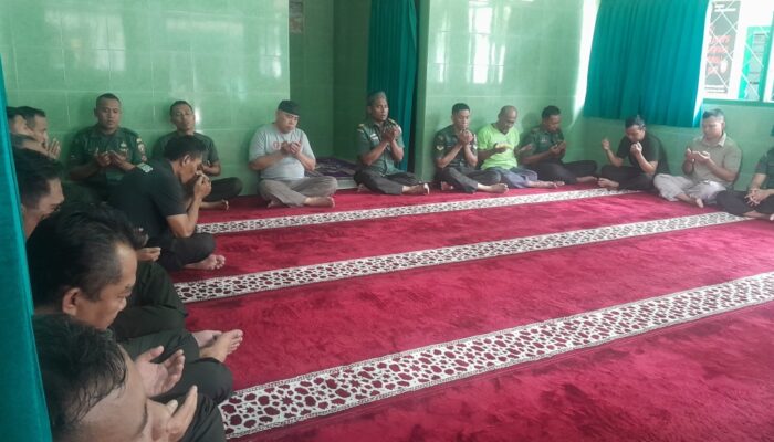 Kodim 1606 Gelar Doa Bersama untuk Anggota Sakit