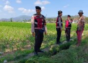 Polres Lombok Barat Pantau Ketahanan Pangan di Desa Tempos