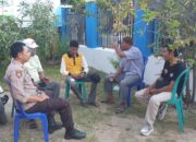 Jumat Curhat Polsek Lambu: Bhabinkamtibmas Ajak Warga Jaga Kamtibmas