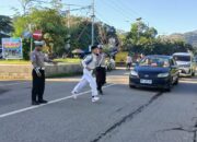 Lantas Polsek Rasanae Barat Polres Bima Kota Gelar Rawan Pagi, Lancarkan Arus Lalu Lintas dan Beri Rasa Aman