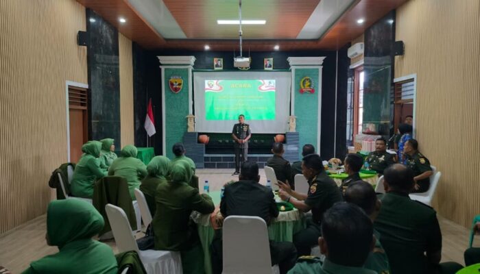 Tradisi Sertijab Perwira dan Purna Tugas di Kodim 1606