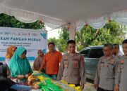 Polres Lombok Utara Gelar GPM Bersama Bulog Stabilkan Harga Beras