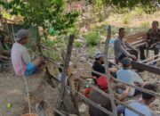 Bhabinkamtibmas Kelurahan Jatibaru Timur Himbau Warga Utamakan Keselamatan Kerja dan Jaga Harkamtibmas