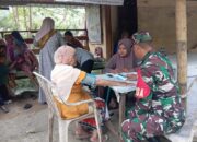 Babinsa dan Tenaga Kesehatan Bergandeng Tangan Wujudkan Posyandu Sehat di Pusuk Lestari