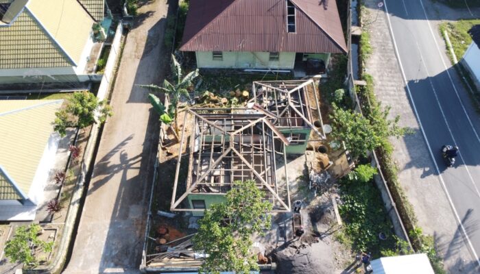 Dua Rumah Dinas Koramil 1606-07 Gunungsari Direvitalisasi Pemda Lobar