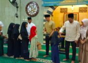 Maulid Nabi di Masjid As-Syuhada Gebang, Santuni 50 Anak Yatim