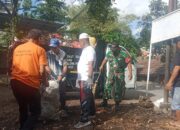 Sinergi Babinsa dan Warga Wujudkan Lingkungan Bersih