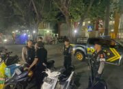 Sat Samapta Polres Bima Kota Gelar Patroli Blue Light di Sejumlah Titik Strategis