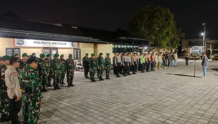 TNI-Polri dan Pemkot Mataram Ajak Warga Jaga Kedamaian