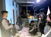 Patroli Jelang Subuh Sat Samapta Polres Bima Kota, Sampaikan Himbauan Kamtibmas kepada Warga