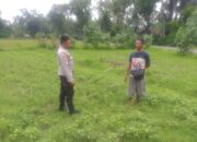 Bhabinkamtibmas Jagaraga Dorong Warga Kuripan Manfaatkan Lahan Pekarangan untuk Ketahanan Pangan