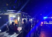 Unit Turjawali Sat Samapta Polres Bima Kota Gelar Patroli Blue Light, Sampaikan Himbauan Kamtibmas