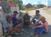 Bhabinkamtibmas Desa Tarlawi Polsek Wawo Polres Bima Kota Himbau Warga dan Pelajar Jaga Harkamtibmas