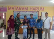 HUT TNI Ke-80, Senyum Bahagia Warga Mataram Timur