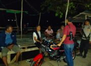 Polsek Langgudu Gelar Patroli Blue Light dan Dialogis di Titik Rawan Kamtibmas