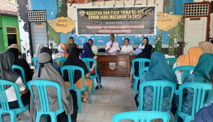 Jalan Dibuka TMMD, Warga Dasan Geria Kini Mudah Akses Layanan Kesehatan