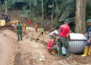 TMMD Ke-126 Kodim 1606 Mataram Perkuat Drainase dan Akses Transportasi Warga