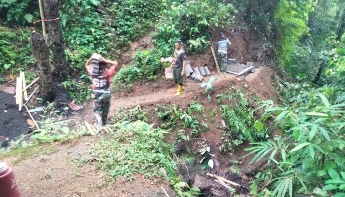 Satgas TMMD Hadirkan Solusi Air Bersih di Dusun Awang Madia