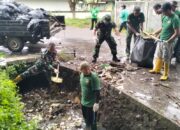 Gotong Royong di Gunungsari, Sinergi TNI dan Warga Jaga Lingkungan