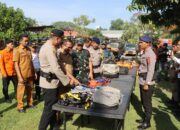 Kapolres Bima Kota Pimpin Apel Gelar Pasukan Kesiapsiagaan Tanggap Darurat Bencana Hidrometeorologi Tahun 2025