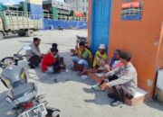 Personel Polsek Kawasan Pelabuhan Laut Bima Gelar Patroli Rutin dan Himbauan Kamtibmas di Area Pelabuhan