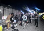 ‎Sat Samapta Polres Bima Kota Gelar Patroli Antisipasi 3C pada Malam Hari di Pelabuhan Bima