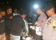 Polsek Wawo Gelar Patroli Blue Light dalam Rangka Cooling System Kamtibmas