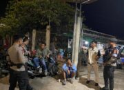 Sat Samapta Polres Bima Kota Laksanakan Patroli Dialogis, Himbau Masyarakat Jaga Harkamtibmas