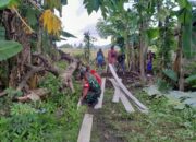 Akses Warga Membaik, Babinsa Pantau Pekerjaan Gang Lembar