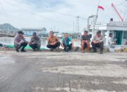 Polsek Kawasan Pelabuhan Laut Bima Laksanakan Patroli Rutin, Tegaskan Imbauan Kamtibmas