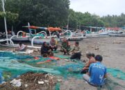 Komsos Babinsa Bangun Keselamatan Nelayan di Tengah Badai