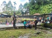 Libur Nyaman di Air Ranget, Babinsa Lakukan Monitoring