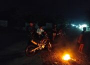 Patroli Malam Babinsa Jaga Kondusivitas Desa Anyar