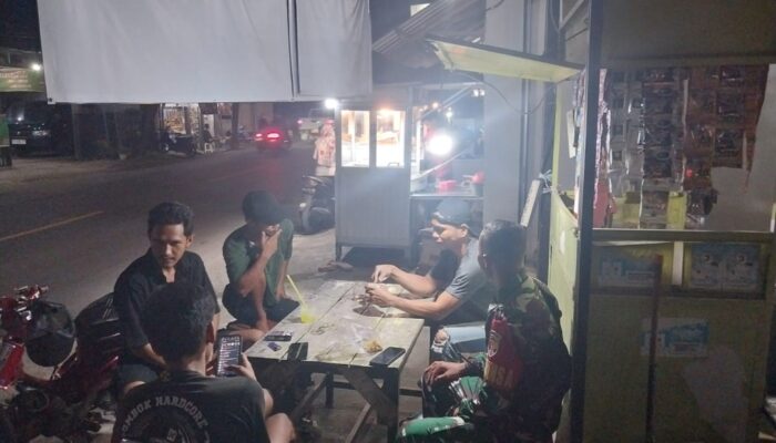 Pendekatan Humanis Babinsa Redam Balap Lari Malam